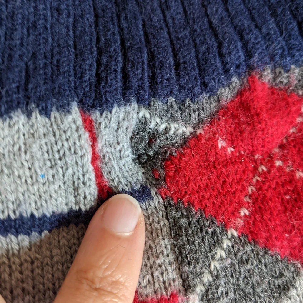 🐶 Argyle Dog Sweater Winter Clothes Holiday Simply Wag Small